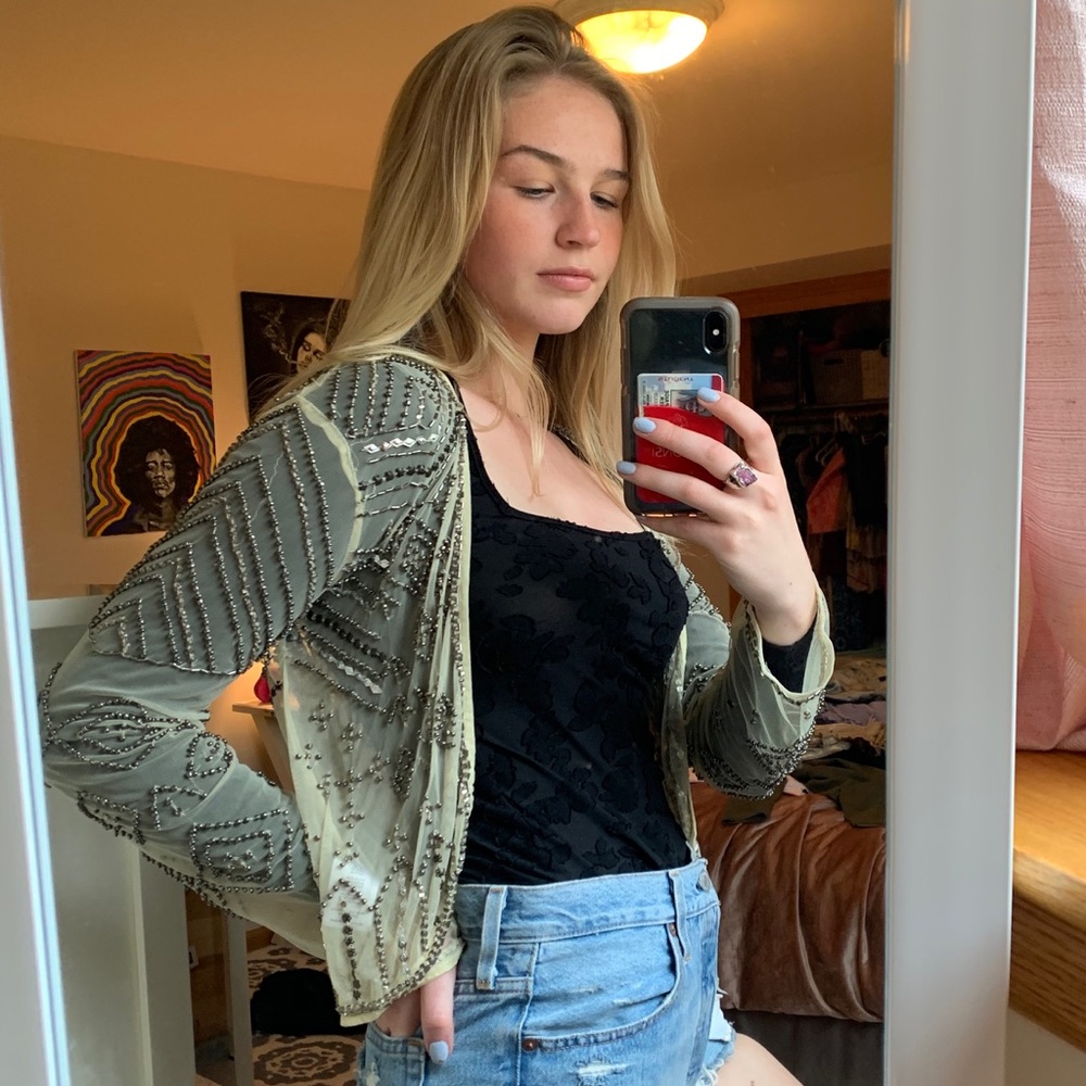 Urban Outfitters Beaded Top